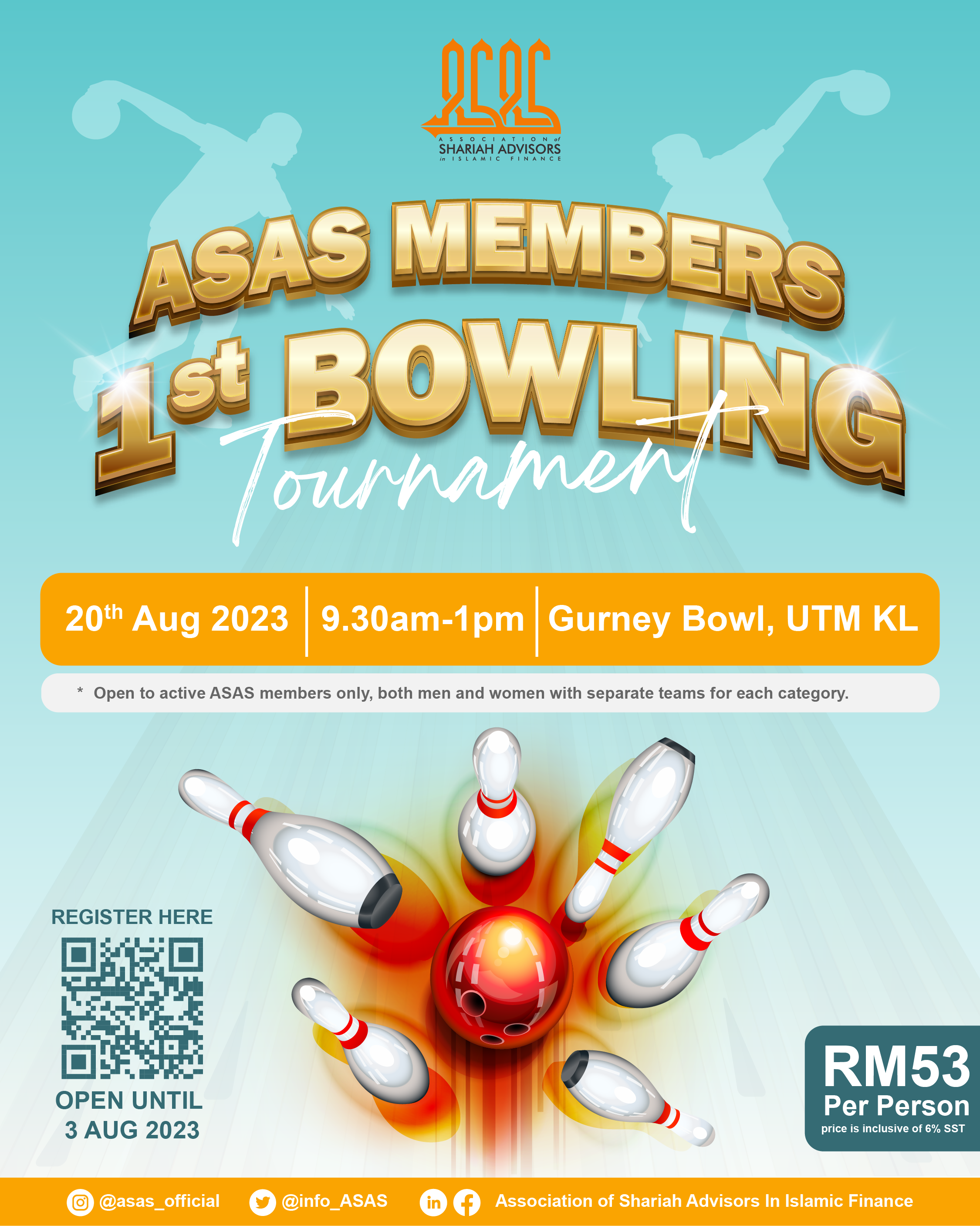 ASAS MEMBERS 1ST BOWLING TOURNAMENT 2023 ASAS PORTAL