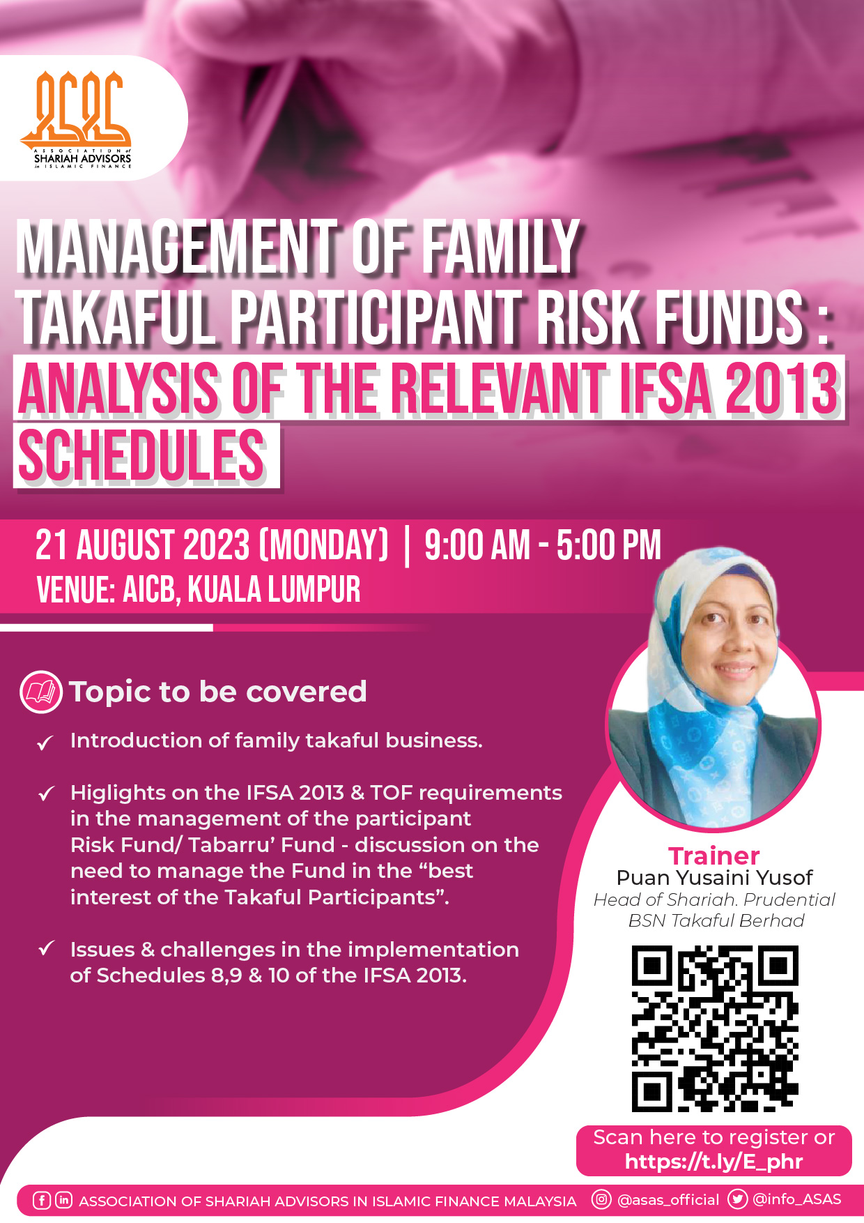 MANAGEMENT OF FAMILY TAKAFUL PARTICIPANT RISK FUNDS ANALYSIS OF THE